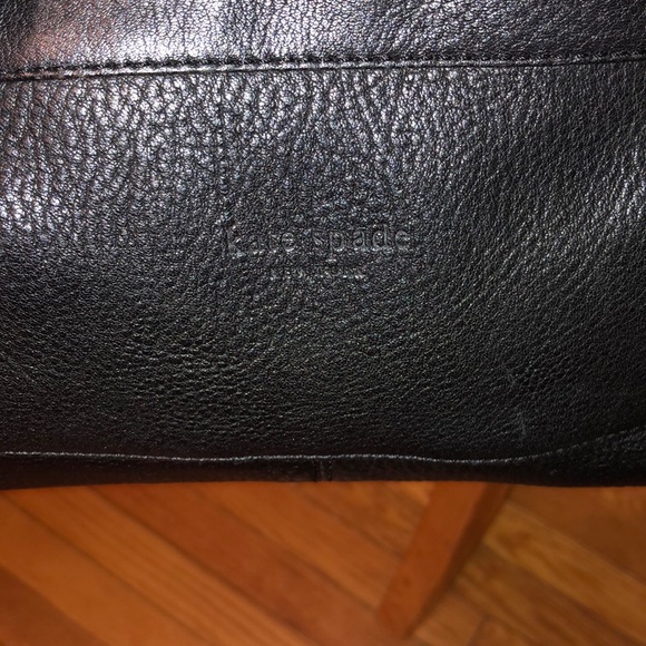 ⬇️ Kate Spade Shoulder Bag - Black Pebbled Leather - Picture 4 of 7